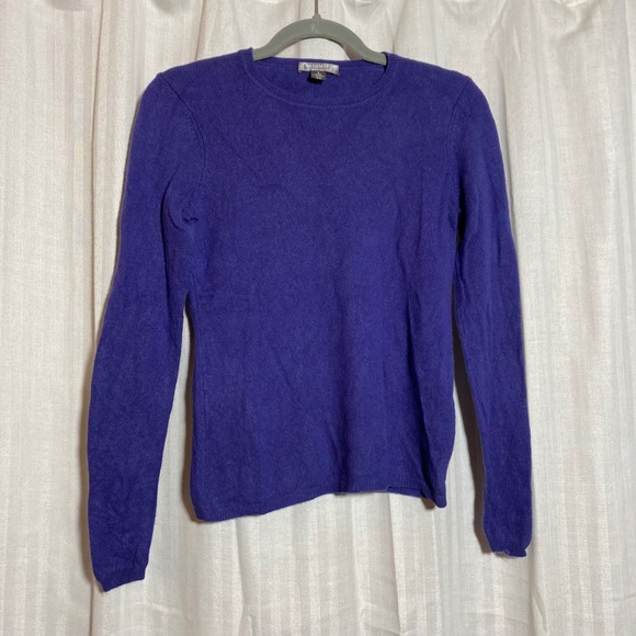 Charter Club Sweaters - Charter Club Cashmere Purple Sweater Long Sleeve Women S Quiet Luxury Preppy